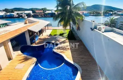 Ogiva - cabo frio/rj - casa de alto padrão com vista e acesso ao canal do itajuru