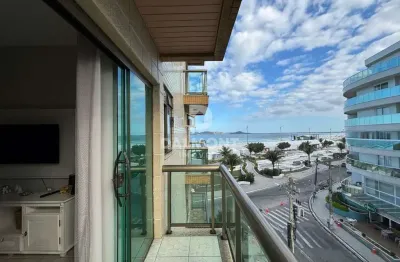 Centro - cabo/rj - apto à beira-mar por r$ 950.000,00 - 3 quartos, suíte.
