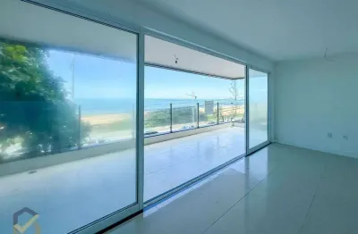 Apartamento frente mar, 3 quartos: 1 suíte, excelente acabamento, lazer completo na cobertura piscina, salão festas, sauna, cavaleiros - macaé-rj