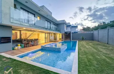 Casa com 4 dormitórios à venda, 381 m² por r$ 2.790.000,00 - alphaville - rio das ostras/rj