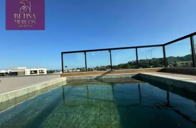 Cobertura duplex com lazer privativo: piscina e bastante espaço, prédio novo na costa azul em rio das ostras-rj