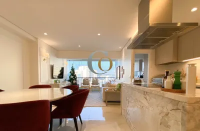 Parc athenee a venda mobiliado com 105m²  3 suítes e 3 vagas em alphaville