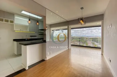 Apartamento com 81m² 3 dormitorios vista livre com varanda gourmert em alphaville 18 do forte