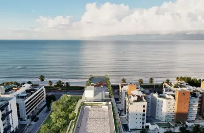 Apartamento na orla de cabo branco pé na areia, tendo 3 pavimentos de área de lazer