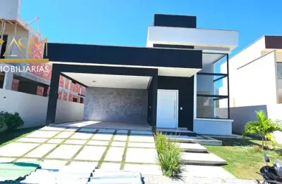 Casa alto padrão, contendo 3 suítes (1 suíte master com closet), sala ampla, cozinha integrada c/ sala, churrasqueira..