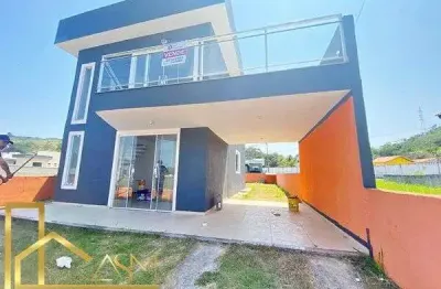 Imóvel para venda possui 110 metros quadrados com 3 quartos em caxito - maricá - rj