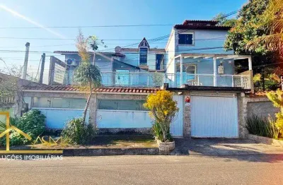 Casa triplex, com 6 quartos, podendo ser residencial ou comercial, no flamengo, maricá, rj