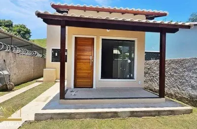 Casa com 3 quartos (1 suíte), sala, cozinha americana em ponta grossa - maricá - rj