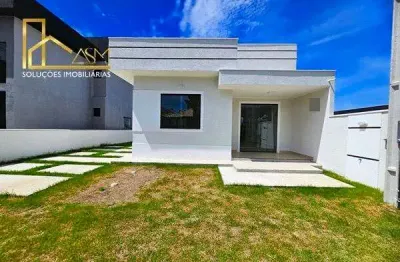 Casa com 2 Quartos (1 Suíte), em Condomínio, Caxito, Maricá, RJ