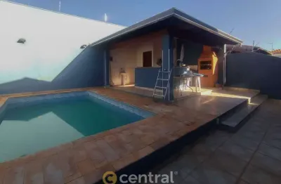 Jardim terra branca | 3 dormitórios | 1 suite | piscina | 4 vagas | térrea | bauru sp