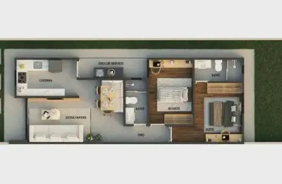 Casa com 2 quartos à venda em Gabriela, Feira de Santana 