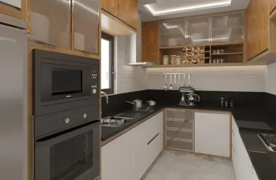 Apartamento no novo mundo/curitiba:  61m², 2 quartos, 1 suíte, - new rochelle residence