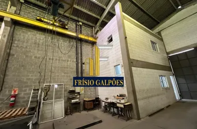 Galpão pré-moldado com ponte rolante – 453 m² – santa terezinha, santo andré/sp