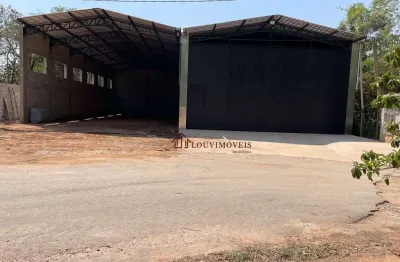 Barracão para alugar, 200 m² por r$ 5.500,00/mês - estiva - louveira/sp