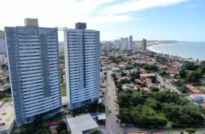 Apartamento 2/4 suite com vista mar – andar alto em ponta negra