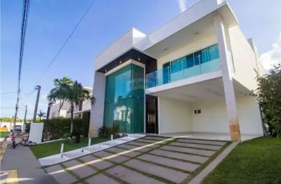 Belíssima casa alto padrão 5/4 sendo 03 suítes mobiliada no cond. vila dos lagos