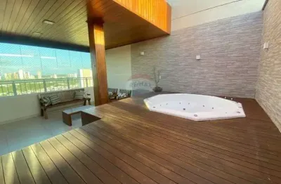 Belíssima cobertura 3/4 sendo 02 suítes 165m² reformada - no villa park