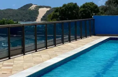 Belíssimo apartamento 2/4 suite 60m² mobiiado no cristallo – ponta negra / natal-rn