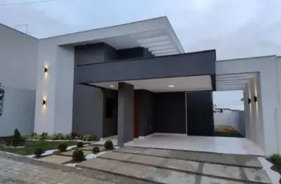 Belíssima casa alto padrão 3/4 suite c/ closet no condomínio monte carlo