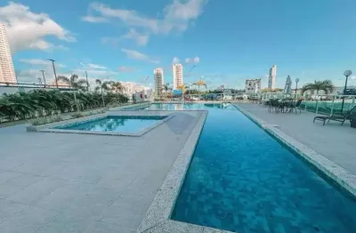 Lindo apartamento 2/4 suíte mobiliado vista mar de ponta negra