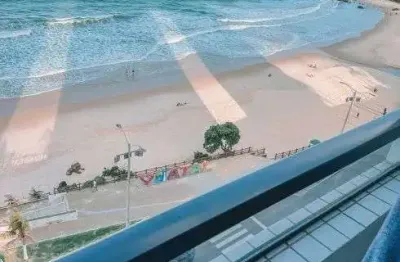 Apartamento 02 suites individual à venda com vista mar em areia preta