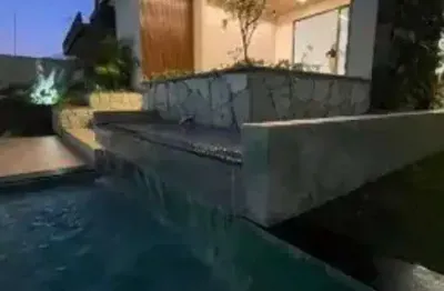 Belíssima casa alto padrão 04 suites no condomínio yby natureza