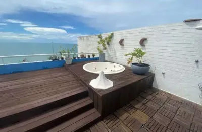 Apartamento na cobertura mobiliada a venda ponta negra beach
