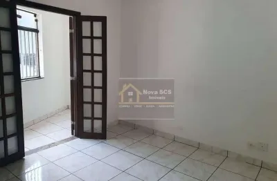 Casa com 1 dormitório para alugar, 40 m² por r$ 1.500,00/mês - nova gerty - são caetano do sul/sp