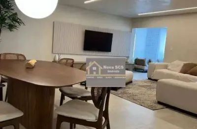 Apartamento com 3 dormitórios à venda, 155 m² por r$ 2.000.000 - barcelona - são caetano do sul/sp