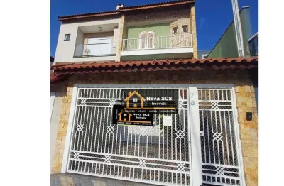 Sobrado com 3 dormitórios à venda, 269 m² por r$ 1.550.000,00 - olímpico - são caetano do sul/sp