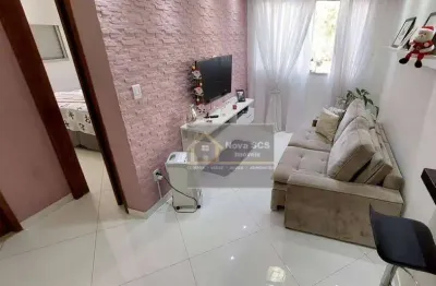 Apartamento com 2 dormitórios à venda, 51 m² por r$ 380.000,00 - utinga - santo andré/sp