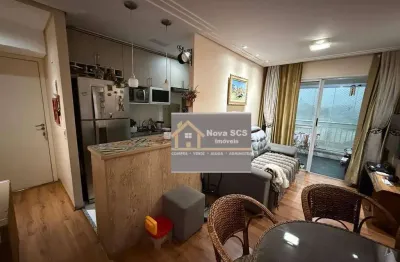 Apartamento com 2 dormitórios à venda, 65 m² por r$ 685.000,00 - jardim são caetano - são caetano do sul/sp