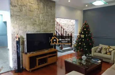 Sobrado com 3 dormitórios à venda, 235 m² por r$ 1.500.000,00 - santa maria - são caetano do sul/sp