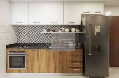 Cobertura com 2 dormitórios à venda, 45 m² por r$ 549.999,00 - santa maria - santo andré/sp