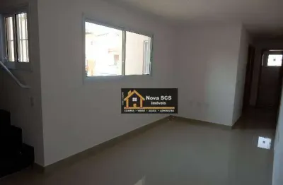 Cobertura com 2 dormitórios à venda, 98 m² por r$ 420.000,00 - vila camilópolis - santo andré/sp