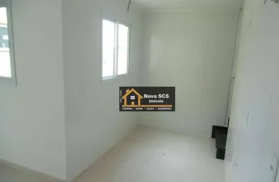 Cobertura com 2 dormitórios à venda, 100 m² por r$ 420.000,00 - vila camilópolis - santo andré/sp