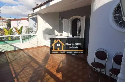 Sobrado com 2 dormitórios à venda, 280 m² por r$ 900.000,00 - osvaldo cruz - são caetano do sul/sp