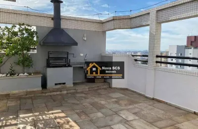 Cobertura com 3 dormitórios à venda, 192 m² por r$ 1.200.000,00 - santa paula - são caetano do sul/sp