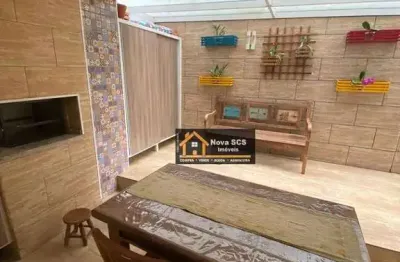 Apartamento garden com 2 dormitórios à venda, 95 m² por r$ 640.000,00 - santa maria - são caetano do sul/sp