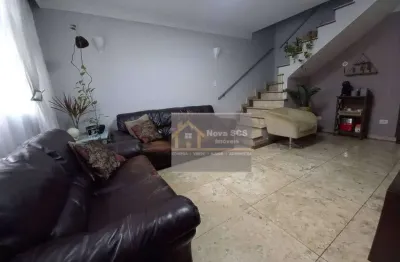 Sobrado com 3 dormitórios à venda, 112 m² por r$ 850.000,00 - barcelona - são caetano do sul/sp