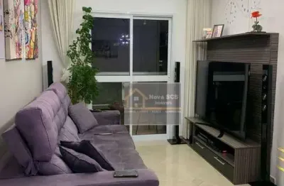 Apartamento com 3 dormitórios à venda, 87 m² por r$ 660.000,00 - santa maria - são caetano do sul/sp