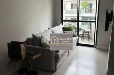 Apartamento com 2 dormitórios à venda, 66 m² por r$ 510.000 - barcelona - são caetano do sul/sp