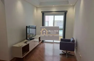 Apartamento com 2 dormitórios para alugar, 86 m² por r$ 4.114/mês - santa maria - são caetano do sul/sp