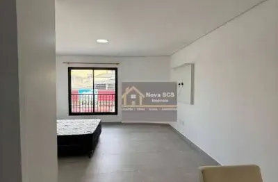 Studio com 1 dormitório para alugar, 35 m² por r$ 2.121/mês - nova gerty - são caetano do sul/sp