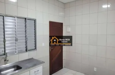 Casa com 1 dormitório para alugar, 35 m² por R$ 1.272,00 - Boa Vista - São Caetano do Sul/SP