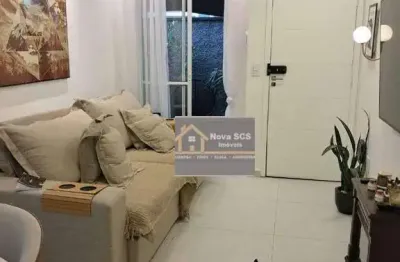 Apartamento Garden com 2 dormitórios à venda, 58 m² por R$ 450.000 - Nova Gerti - São Caetano do Sul/SP