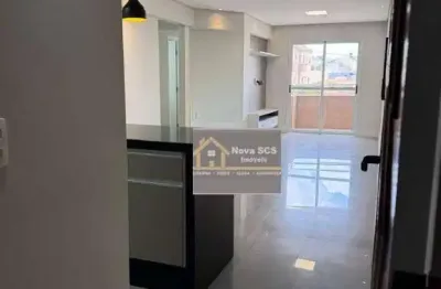 Apartamento com 2 dormitórios para alugar, 70 m² por R$ 4.735,40/mês - Olímpico - São Caetano do Sul/SP