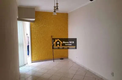 Apartamento com 2 dormitórios para alugar, 75 m² por R$ 3.064,57/mês - Nova Gerti - São Caetano do Sul/SP