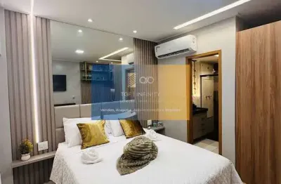 Flat com 1 quarto à venda na estr. praias de muro alto e camboa, muro alto, ipojuca, 28 m2 por r$ 420.000