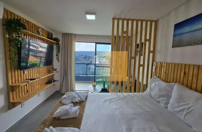 Viva o paraíso no villa oceânica residence – seu flat de luxo à beira-mar!